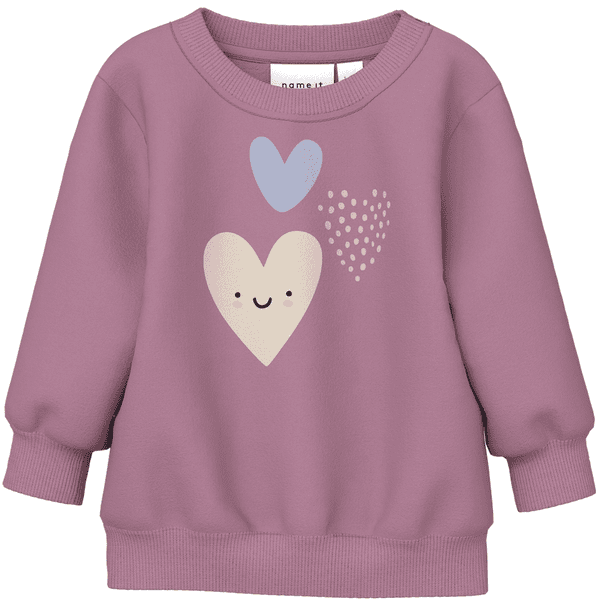 name it Sweat-shirt Nbfvrillie Mauve Orchid