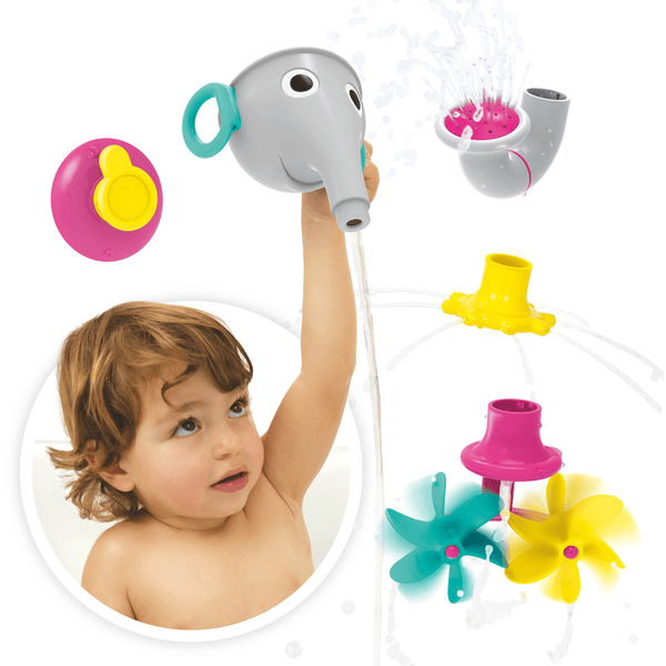 Yookidoo ™ Ducha para bebés elefante, azul 