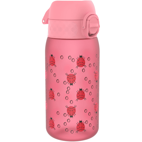 ion8 Gourde enfant anti-fuite 350 m coccinelle/rose