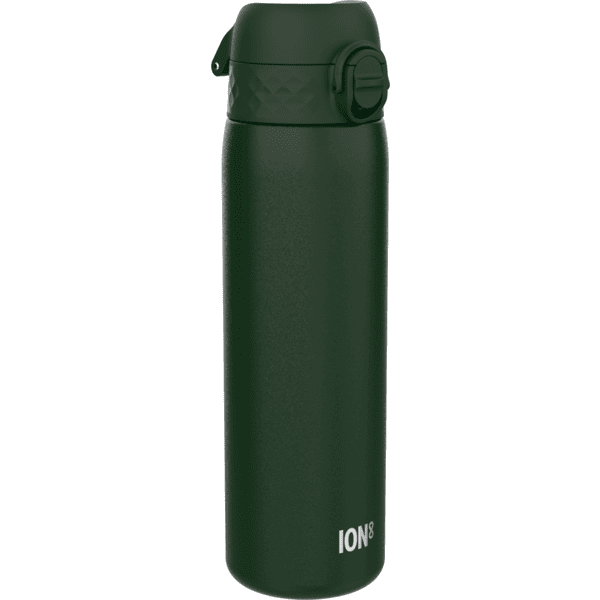 ion8 Wasserflasche auslaufsicher 500 ml dunkelgrün