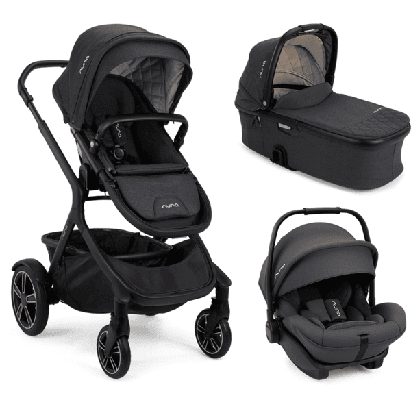 Nuna Kinderwagen und Babywanne DEMI grow inkl. Babyschale ARRA next i-Size Ocean