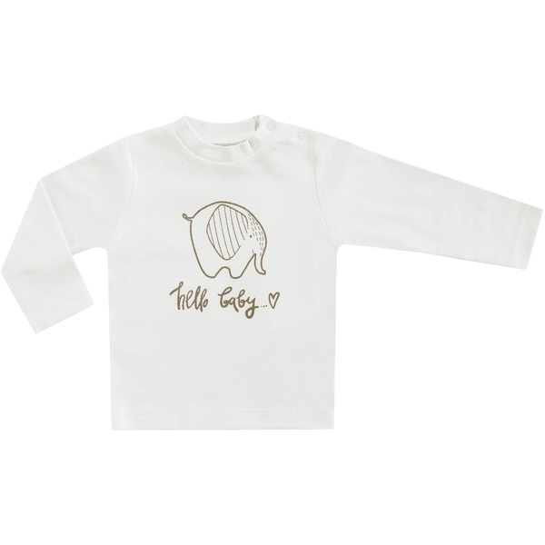 JACKY Langarmshirt BABY ON TOUR offwhite