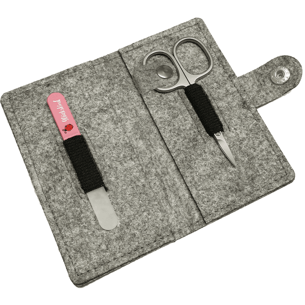 canal® Kit manucure bébé étui feutre rose