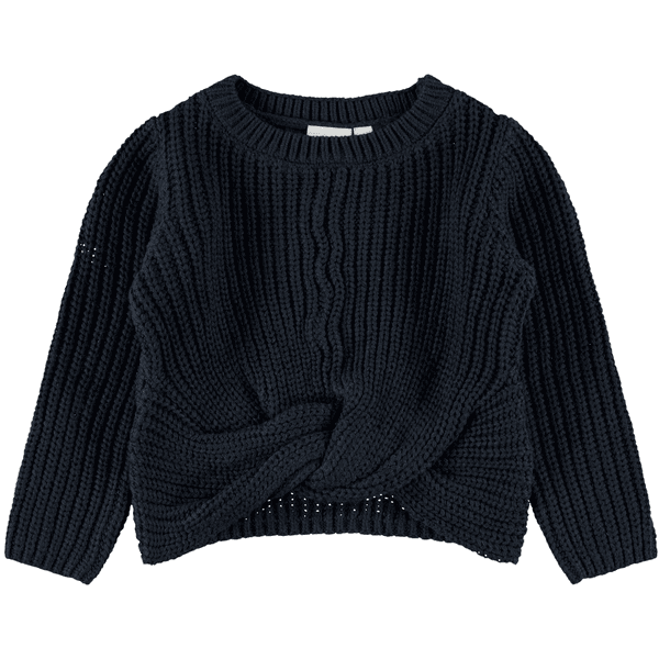 name it Girls Strickpullover NMFNIJIA dark sapphire 