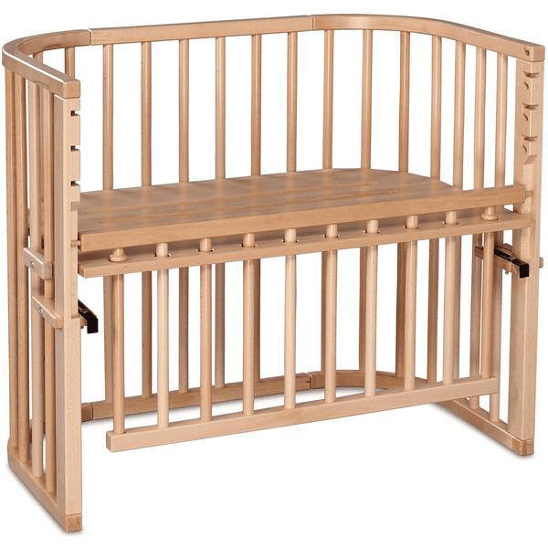 babybay Maxi Co-sleeper Comfort Plus naturel gelakt