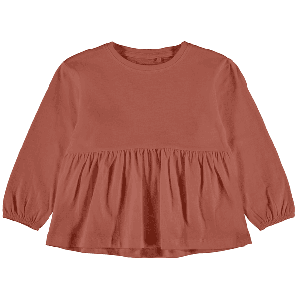 name it Langarmshirt Nmfvidaisy Etruscan Red