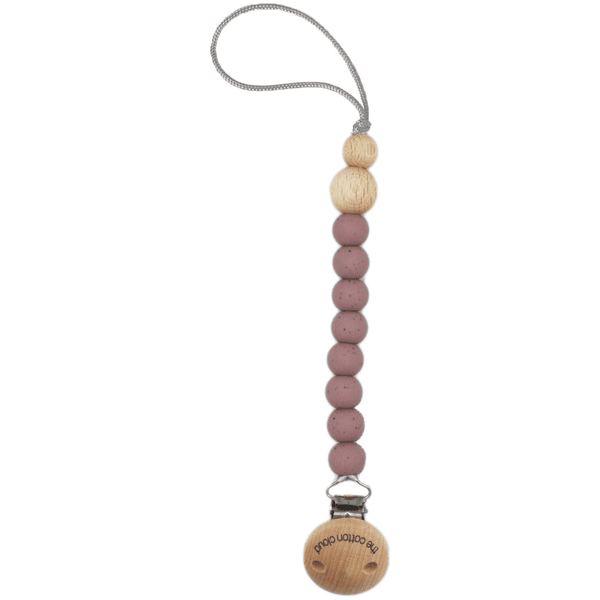 The Cotton Cloud Siliconenpopketting Rond Dusty Mauve