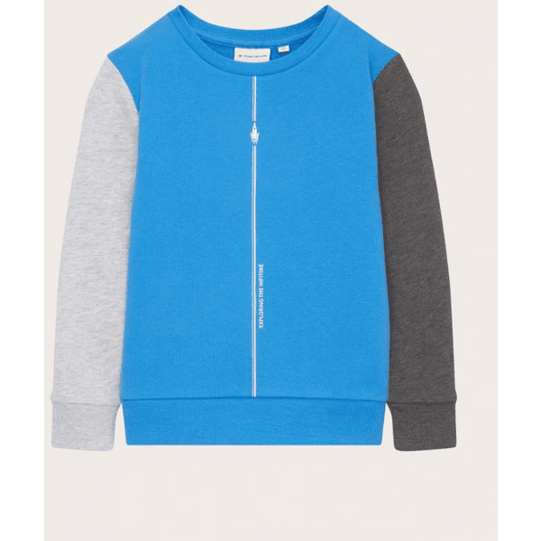 TOM TAILOR Sweat-shirt bleu