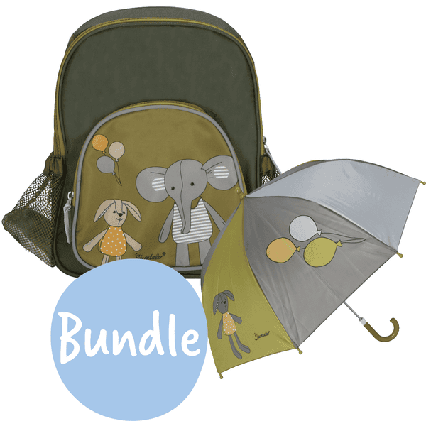 Sterntaler Bundle Eddy Happy mit Rucksack und Regenschirm 