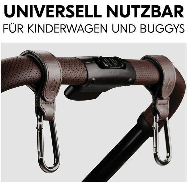 Hauck - Taschenhaken Buggys Hook für Kinderwagen & Buggys - 2er