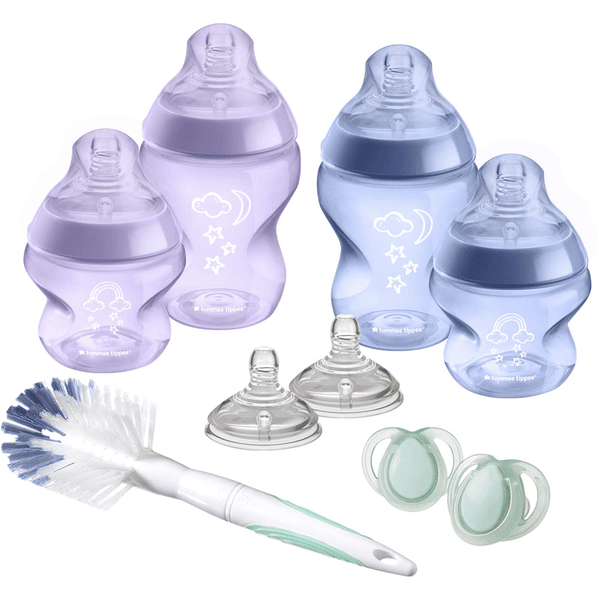 Tommee Tippee Starterset Closer to Nature für Neugeborene in rosa
 