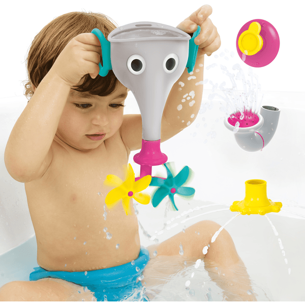 Yookidoo™ Jouet de bain douchette éléphant, bleu