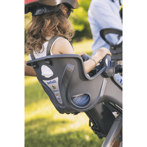 BELLELLI Kindersitz Fahrrad Plum Forest B-fix Frame Mount Red Must