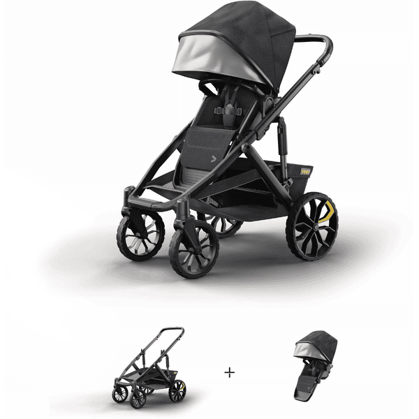 Veer Poussette sport Switchback &Roll gris foncé/noir