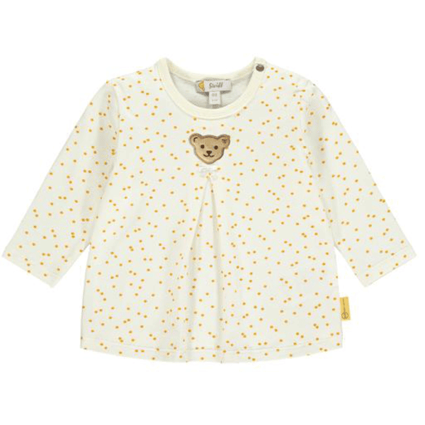 Steiff Langarmshirt winter white
