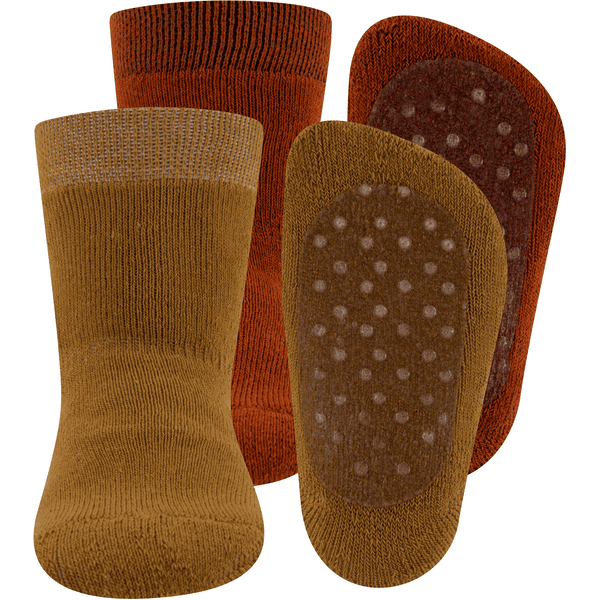 Ewers Zátkové ponožky 2-pack med/měď