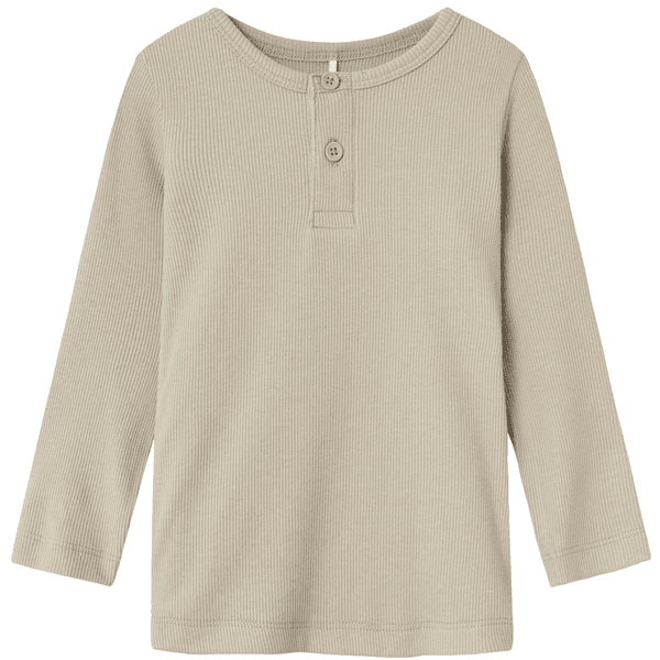 name it Nmmkab Pure Cashmere košile s dlouhým rukávem