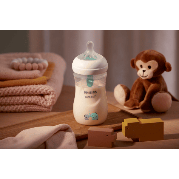 Natural Response Baby Bottle with Airfree vent SCY673/82