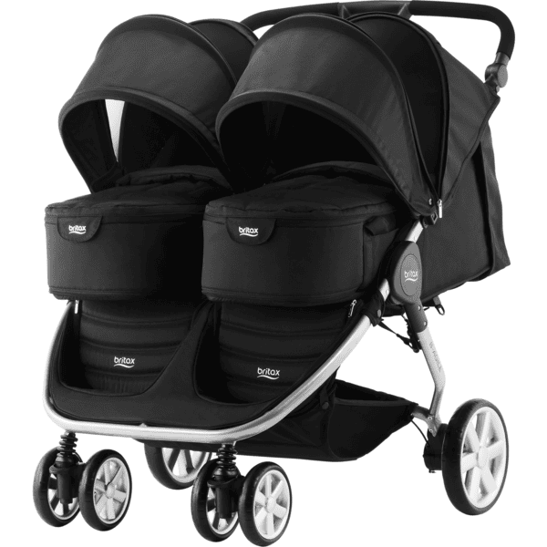 Britax Romer Buggy B Agile Double Cosmo Svart babymarkt