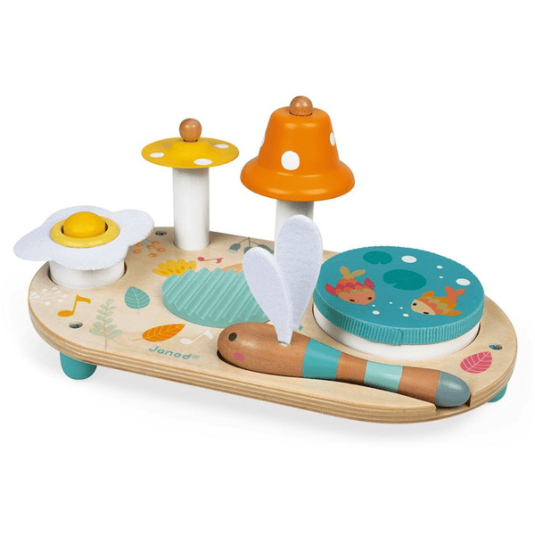 Janod ® Pure muziektafel met 5 functies