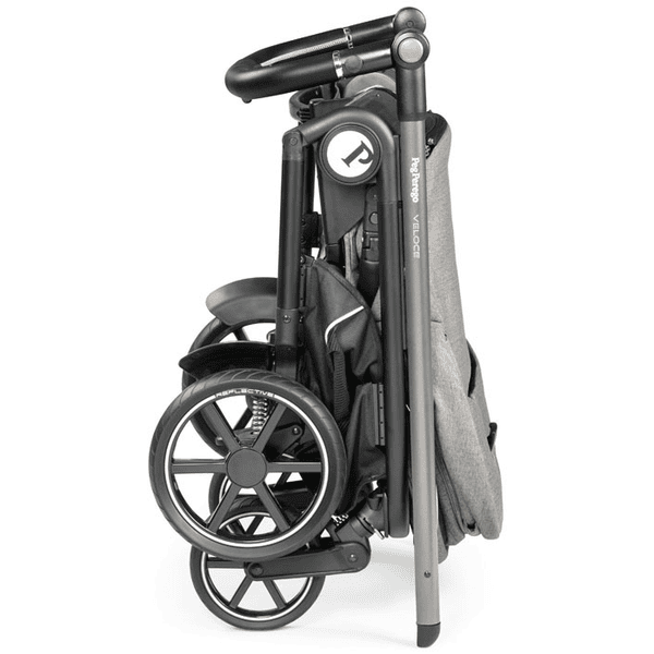 Chancelière poussette grise gris Peg Perego