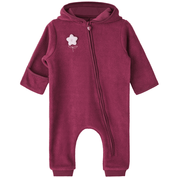 s. Oliver Fleece jumpsuit lilla / rosa