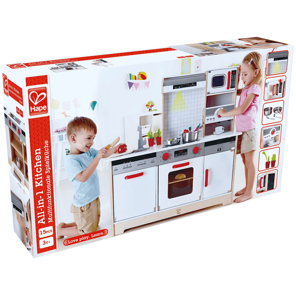 Cocinas de madera Hape - Cocina de madera para niños y niñas