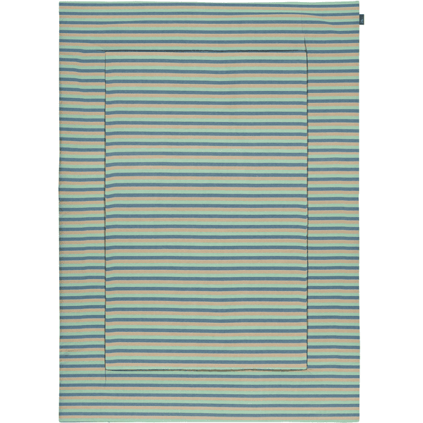 Alvi Zelená deka pro batolata s kukuřičným pruhem 100 x 135 cm
