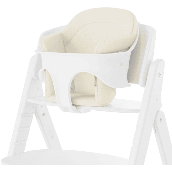 cybex GOLD Click Bekväm innersula &amp; vikbar Canvas White 