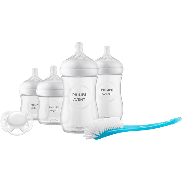 Philips Avent Babyflaske SCY673/82 Natural Response med AirFree-ventil 260  ml Neutral Bear 