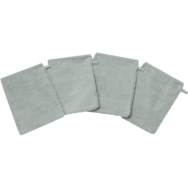 kindsgard Waschhandschuhe vasklude 4er-Pack mint