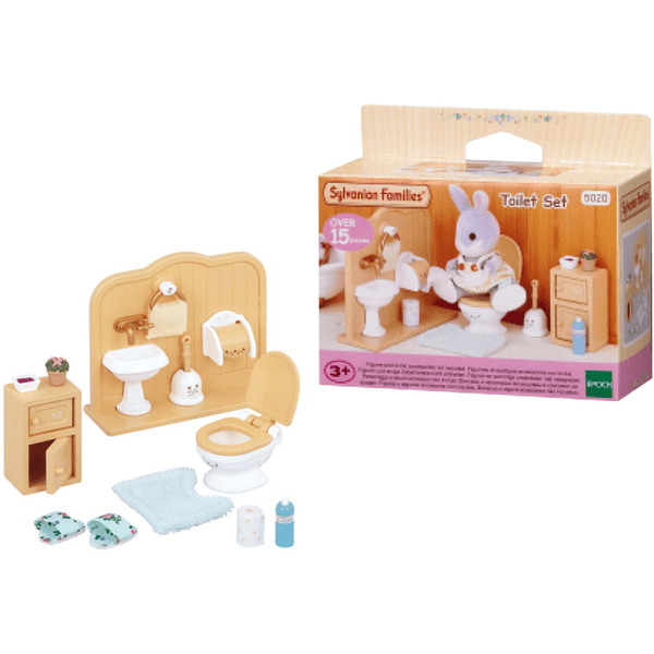 SYLVANIAN FAMILIES Møbel-Sets - Toilet-Sæt