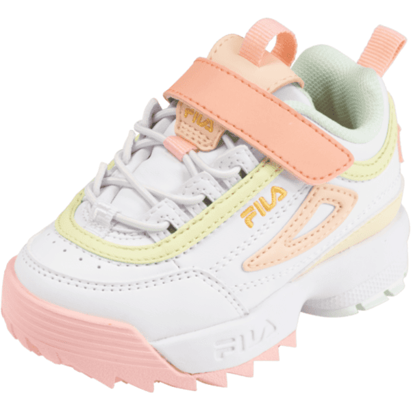 Fila rose clearance pale et blanche