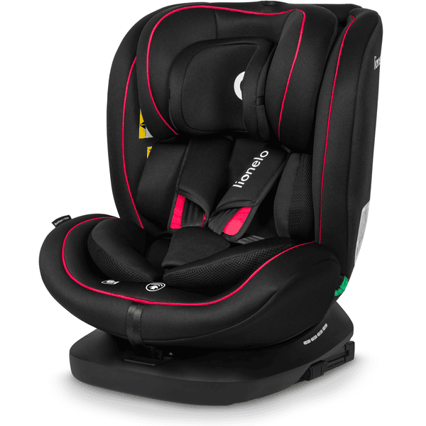 lionelo Kindersitz Bastiaan i-Size Black Red