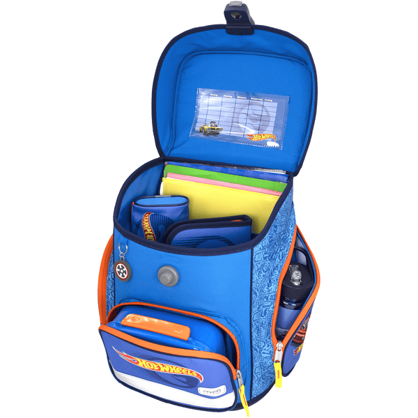 Scooli Cartable d cole enfant EasyFit Hot Wheels 5 pi ces