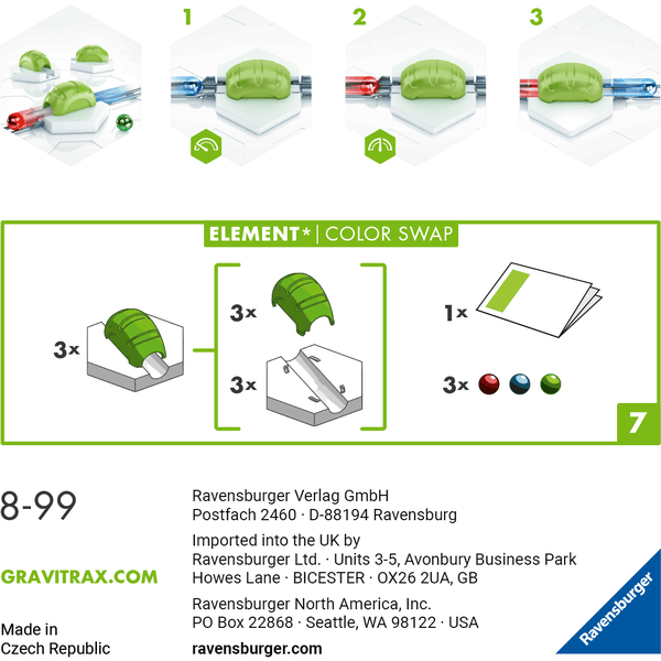 Gravitrax Espansione Color Swap Ravensburger 26815 - Juguetilandia