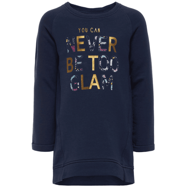 name it Girl Sweatshirt Diolo sukienka Diolo blues