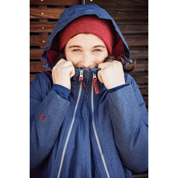 mamalila Veste porte-bébé hiver Winterfriend ice blue