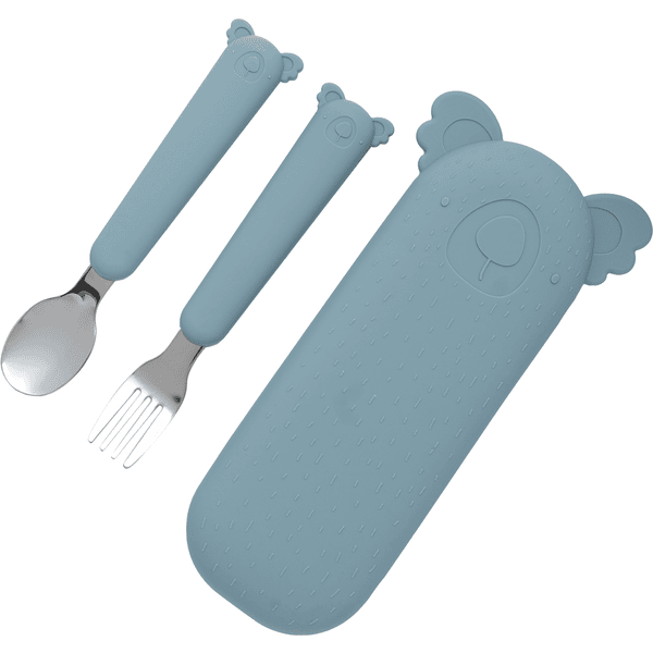 the cotton cloud Besteckset mit Etui Zoe the Koala jade