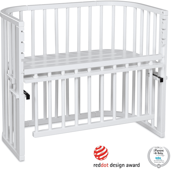 babybay Maxi Comfort Plus Co sleeper wit met matras Classic Cotton