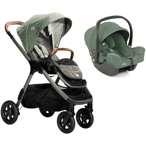 Joie Signature Sportwagen Finiti Pine mit Babyschale i-Snug 2 Laurel