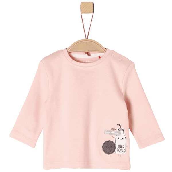 s.Oliver Girls Langarmshirt pink