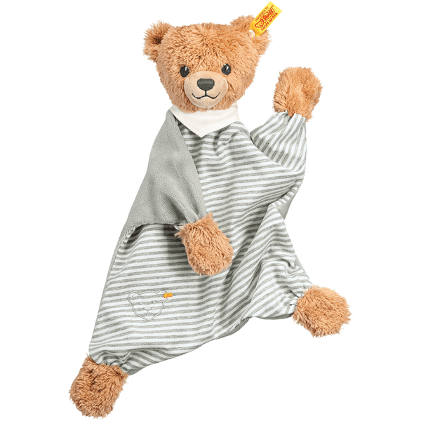 STEIFF Sov-godt-bjørn, sutteklud, 30 cm, Grå