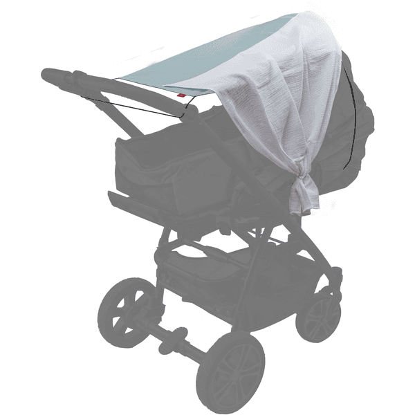 LEVILY Kinderwagen-Sonnenschutzsegel Single PURE Mint