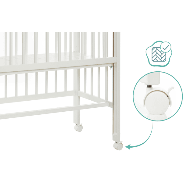 Bedside crib hot sale fillikid