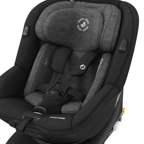 Siège auto MAXI COSI Mica Eco i-Size, pivotant 360°, Isofix, Tissus  recyclés, Authentic Black - Noir Noir - Kiabi - 349.99€