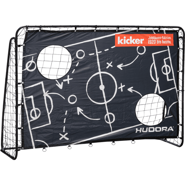 HUDORA® But de football enfant tir penalty, tactique de jeu édition kicker