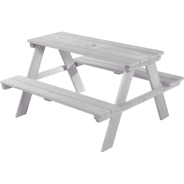 roba Kinderpicknicktafel for 4 Outdoor Deluxe grijs