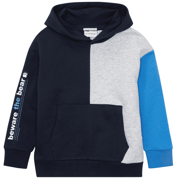 TOM TAILOR Hoodie color blokkeren