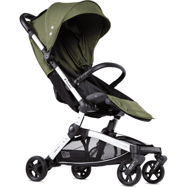 X-lander X-Fly Passeggino Ultraleggero Passeggino fino a 22 kg con barra di  sicurezza (Azure Grey)